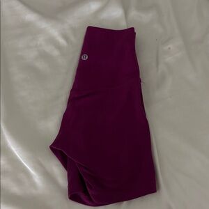 lululemon athletica Purple Athletic Shorts